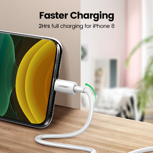 Ugreen MFi USB Cable for iPhone 2.4A Fast Charging - DG Services