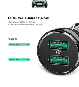 Ugreen 36W QC Car Charger Quick Charge 3.0 - DG Services