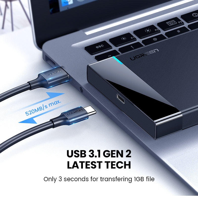 Ugreen HDD Case 2.5 SATA to USB 3.1 Adapter Hard Drive Enclosure - DG Services