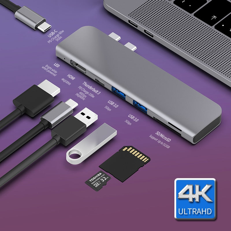 Ugreen USB 3.1 Type-C 5 in 1 Hub for MACBOOK Pro/Air