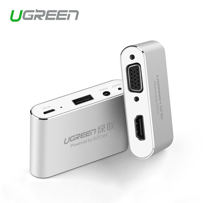 Ugreen 3 in 1 USB to HDMI VGA + Audio Video Converter Digital AV Adapter - DG Services